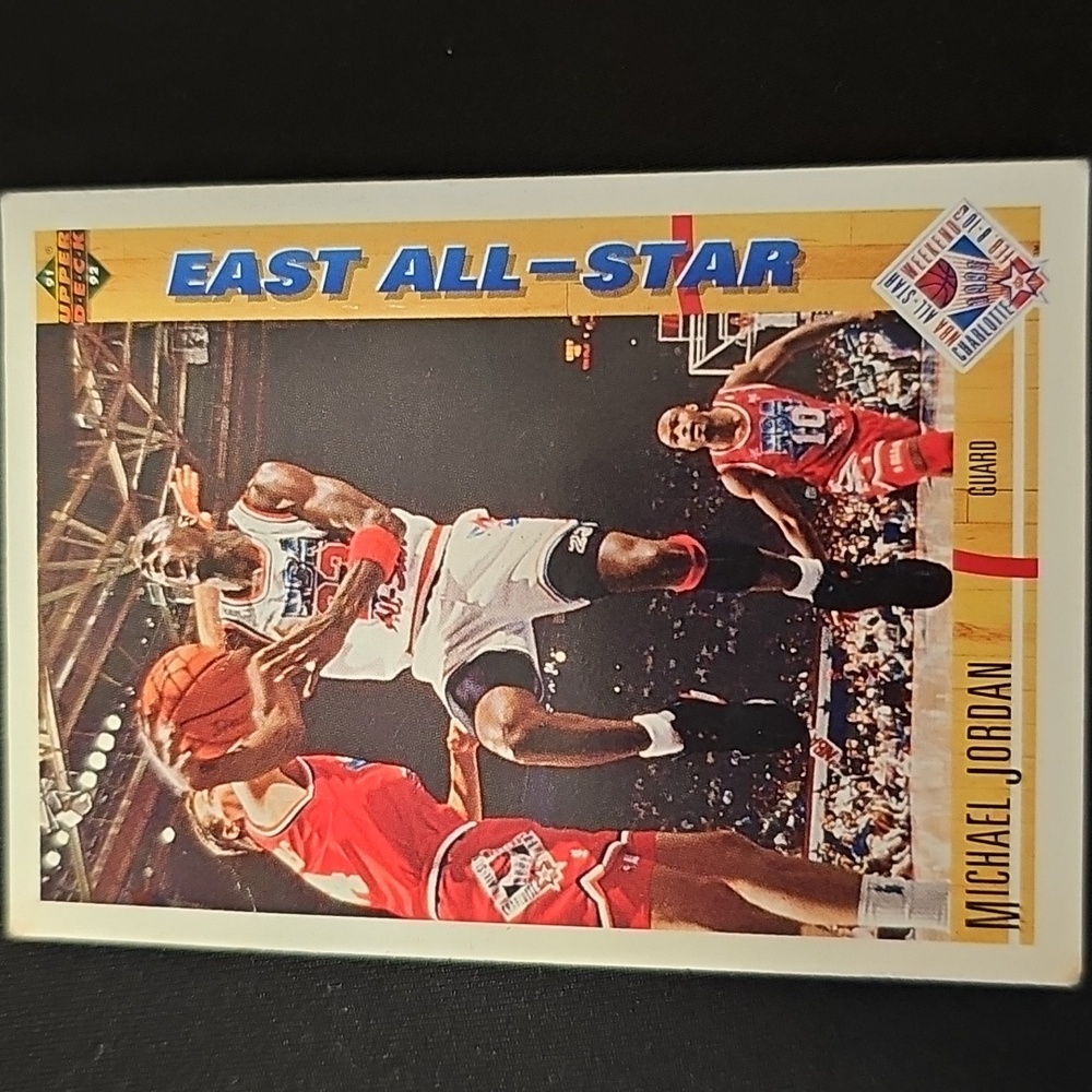 Michael Jordan East All-Star Basketball Card